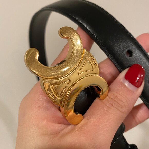 Celine Triomphe Elegant Belt - Picture 3 of 7